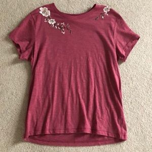 Embroidered Abercrombie and Fitch Top